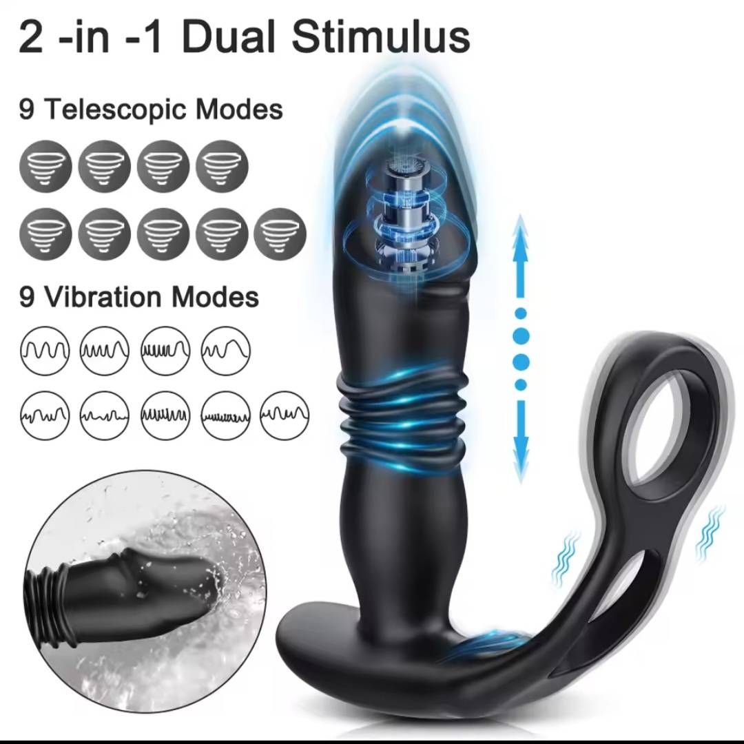 男性突き上げる前立腺マッサージ Bluetooth アプリばかたれバイブレーター